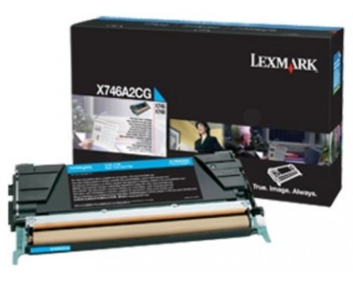 Lexmark X746, X748 Cyan Corporate Cartridge