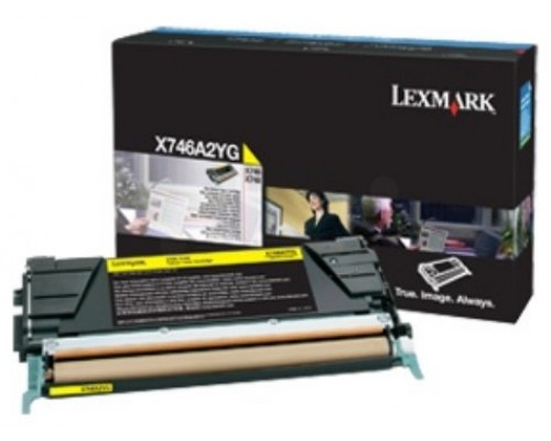 Lexmark X746, X748 Yellow Corporate Cartridge