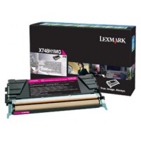 Lexmark X748 Cartucho de toner magenta Alto Rendimiento Retornable