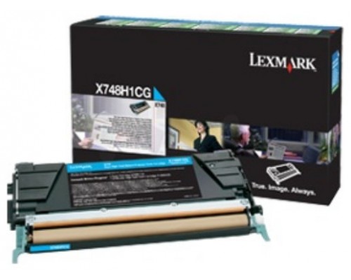 Lexmark X748 Cyan High Yield Corporate Cartridge