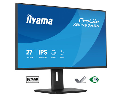 MONITOR IIYAMA, 27", IPS, 4-SIDE SLIM BEZEL 1920X1080 100HZ (Espera 4 dias)