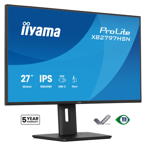MONITOR IIYAMA, 27", IPS, 4-SIDE SLIM BEZEL 1920X1080 100HZ (Espera 4 dias)