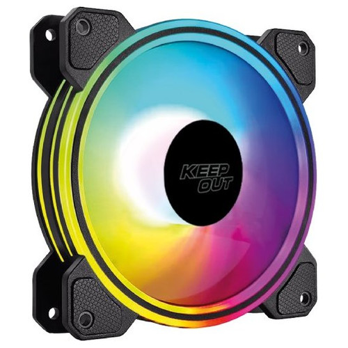 VENTILADOR INTERNO KEEP OUT XFC-120DR ARGB 120mm 4 PIN-SX19 VENTILADOR INTERNO KEEP OUT XFC-120DR ARGB 120mm 4 PIN