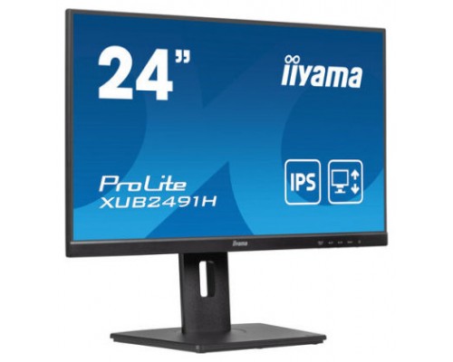 MONITOR IIYAMA 24", PANEL IPS, 100HZ, HDMI, DISPLAY PORTS. (NO ALTAVOCES). REGULABLE. (Espera 4 dias)