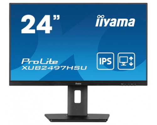 iiyama XUB2497HSU-B2 pantalla para PC 60,5 cm (23.8") 1920 x 1080 Pixeles Full HD LED Negro (Espera 4 dias)