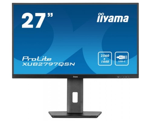 MONITOR IIYAMA 27",PANEL IPS, USB DOCK C, ALTAVOCES,100HZ, 1MS (Espera 4 dias)