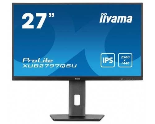 iiyama ProLite XUB2797QSU-B2 pantalla para PC 68,6 cm (27") 2560 x 1440 Pixeles 4K Ultra HD LED Negro (Espera 4 dias)