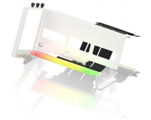 SOPORTE TARJETA GRAFICA VERTICAL PCIe 4.0 RGB BLANCO (Espera 4 dias)