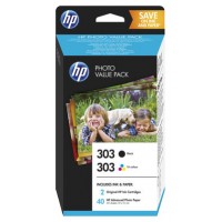 TINTA HP Z4B62EE 303 NEGRO+303 COLOR PHOTO VALUE PACK