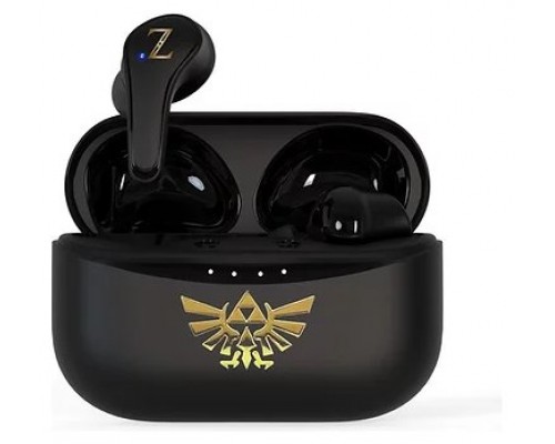 AURICULARES TWS EARPODS LOGO LEGEND OF ZELDA NEGRO OTL TECHNOLOGIES REDSTRING ZD0855 (Espera 4 dias)