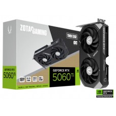 VGA ZOTAC RTX 5060 TI 16GB TWIN EDGE OC,NV,RTX5060TI,16GB,GDDR7,128BIT,1HDMI+3DP,2 VENTILADORES (ZT-B50620H-10M) (Espera 4 dias)